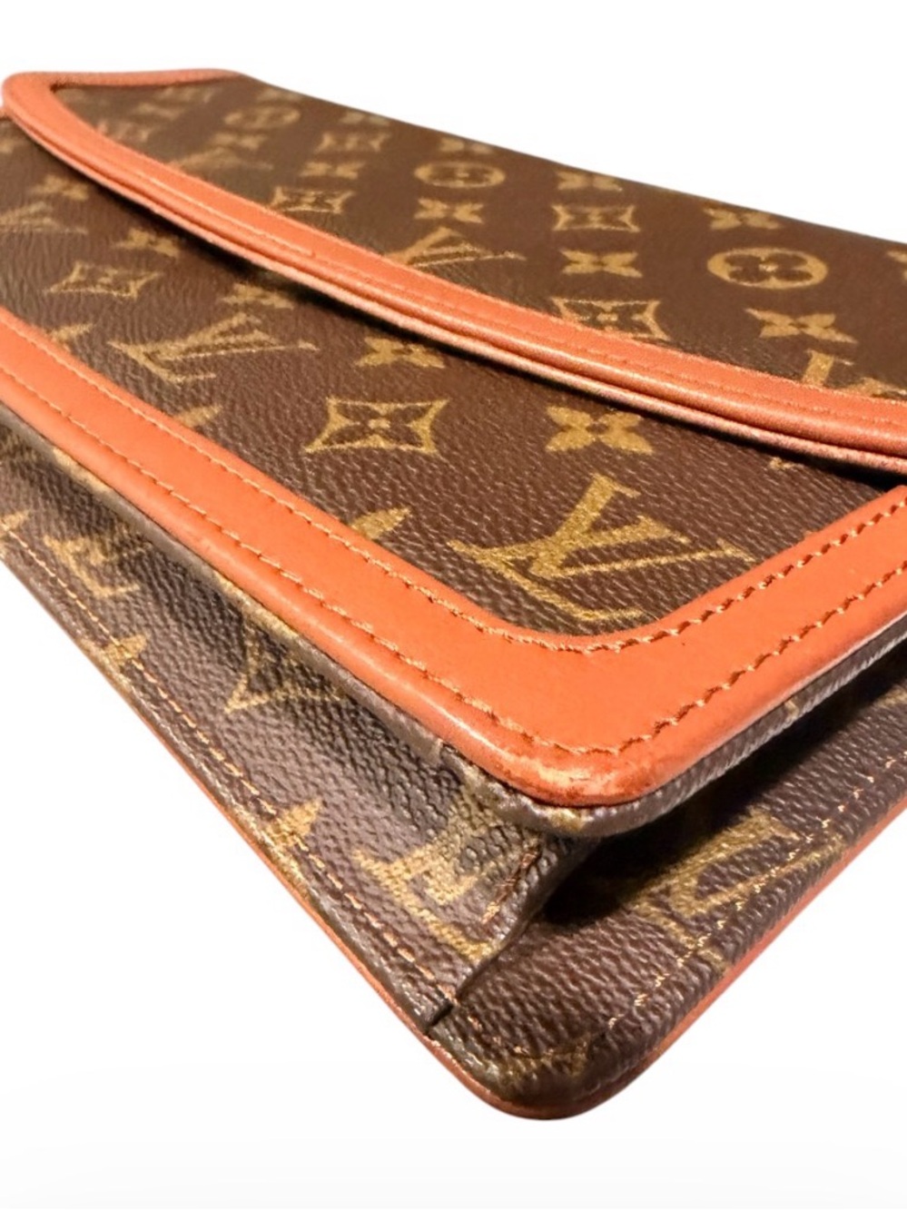 Louis Vuitton Pochette Dame GM Preowned -TH1910 With COA - Picture 12 of 17